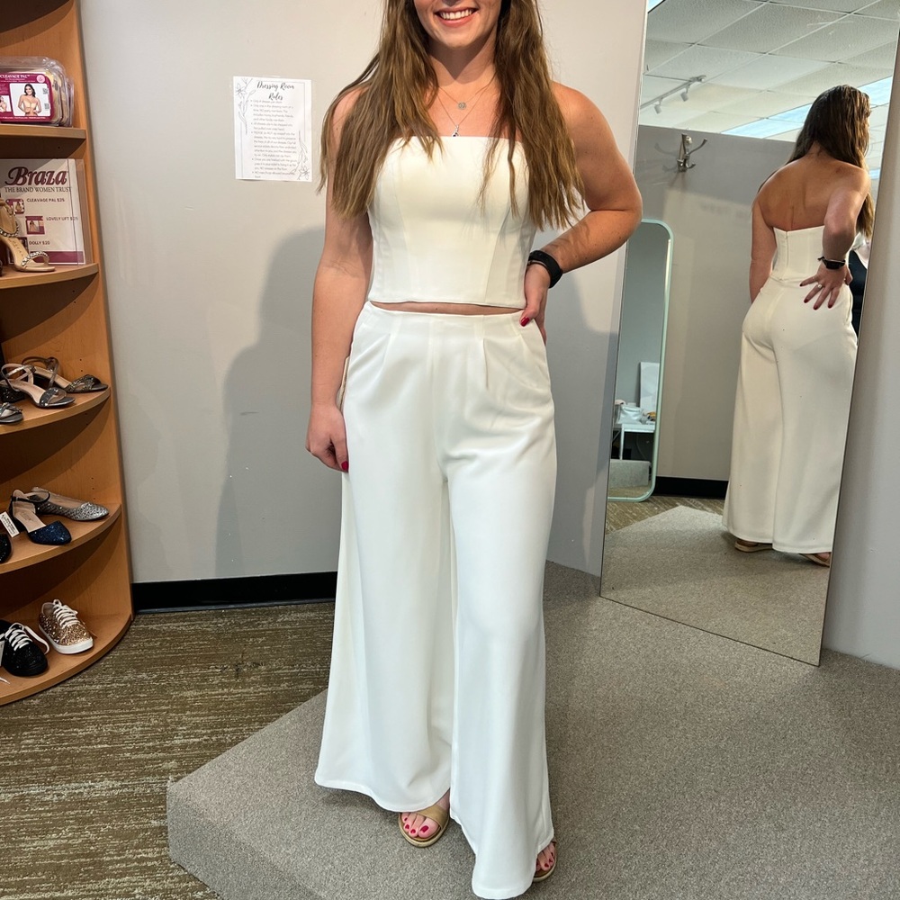 Brand new Casa Blanca Jump Suit